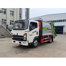 HOWO 4x2 Garbage Transfer Mobile Compression Garbage Truck