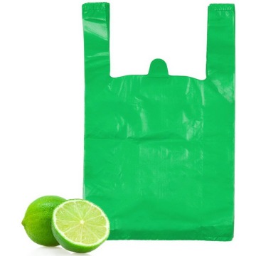 Vânzare fierbinte, pliabil, reciclare vestă din plastic pentru băcănie, ambalaj, geantă de cumpărături