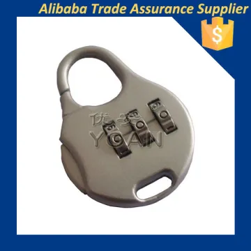 Gray high quality mechanical password combination luggage locks
