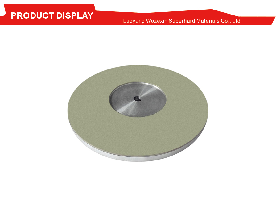 Sapphire crystal single face polishing plate