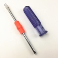 Отвертка с прозрачной ручкой и двойным магнитным верхом