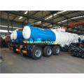 17m3 19ton H2SO4 Trailers za Utoaji wa Tanker