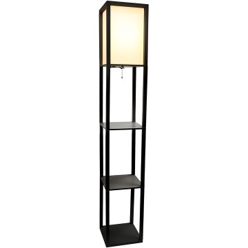 Lámpara de piso de estante MDF de bombilla LED más vendida