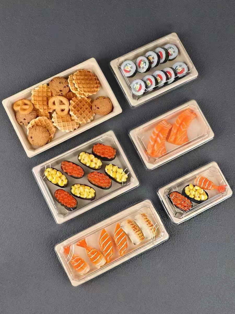 sturdy and reliable for packaging and transporting sushi tray