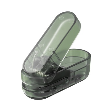 Green Single Hole Punch Mini Portabel Multifungsi