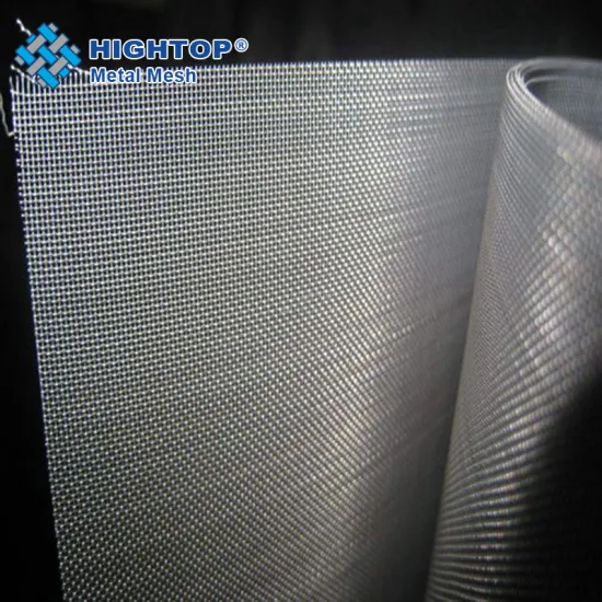 High-Quality 40-200 Mesh 0.06mm Titanium Woven Wire Mesh for Chemical Filtration