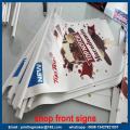 Tanda-tanda Bendera PVC Shop Sign Promotion