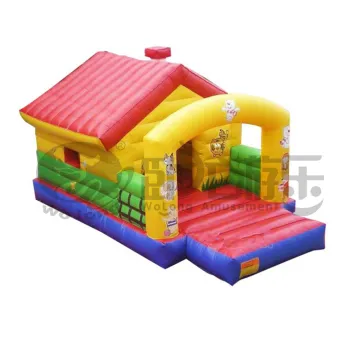 factory supply PVC inflatable bouncing castles