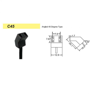 Cable de alimentación del ventilador eléctrico de la corona