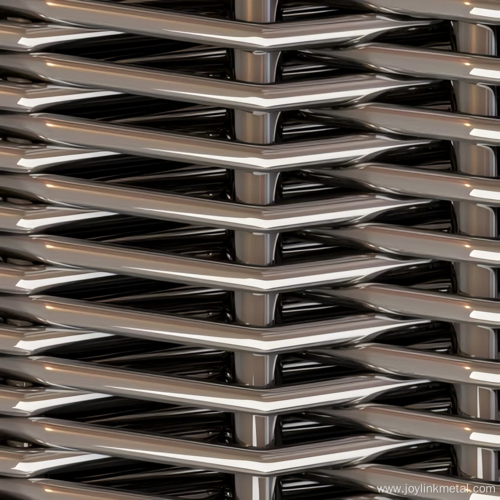 Twilled Dutch weave mesh