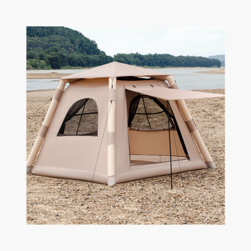 Large Outdoor Cube Party Inflatable Camping Oxford Cloth Auto-Inflate Featherlight Air Tent