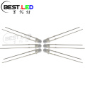 3mm LED Super Helder White LED Clear Lens