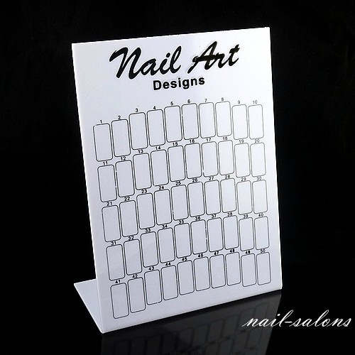 Nail Polish Color Display Nail False Tip Design Display Plastic Display Nail Tool Beauty Nail