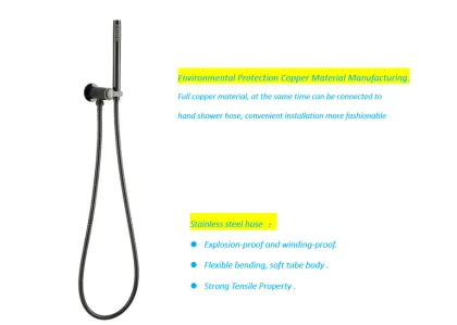 Black Shower Holder Suit