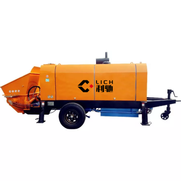 Hydraulic Diesel Powered Mini Concrete Mixer with Pump Machine