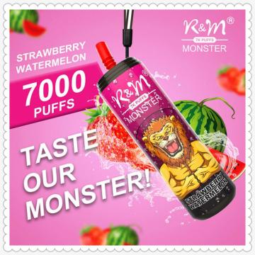 R &amp; M Monster 7000 Puffs Kit