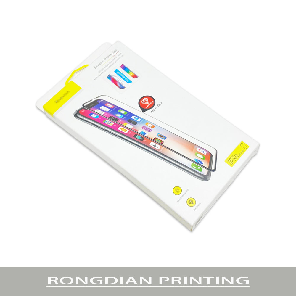 Mobile phone tempered film packaging