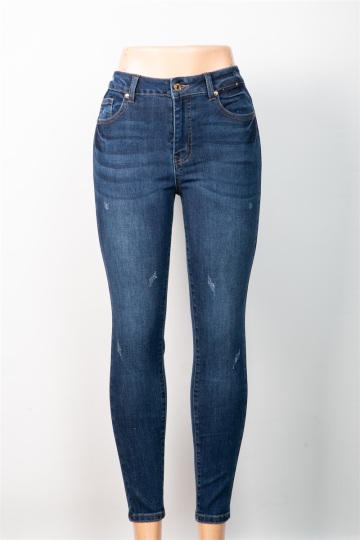Wholesale Ladies Blue Skinny Jeans