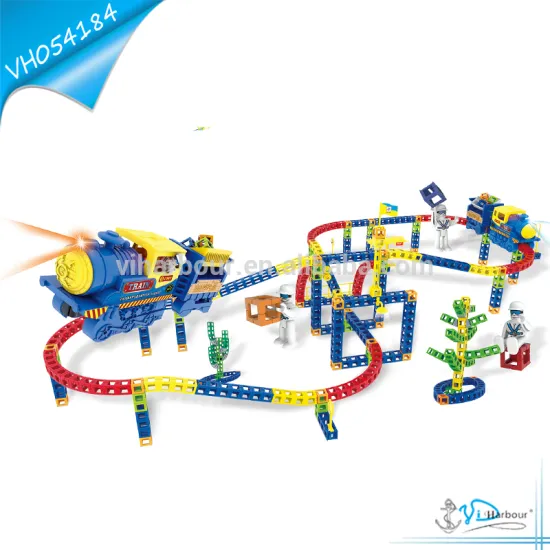 Popular Educational Electric Building Block Train Set