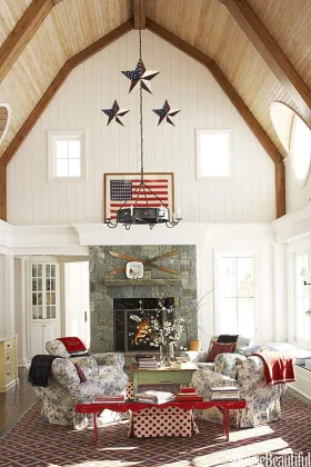 American Patriotic Star Wall Decoration Gift