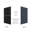 Doppelglas monokristalline 550W-Haus Solarmodule Kit