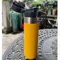 Spray double-layer vacuum sports water cup