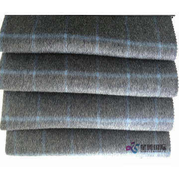 100% Wool Plaid Fabric For Suiting Clothing