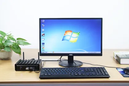 Fanless Mini PC Micro Desktop Computer