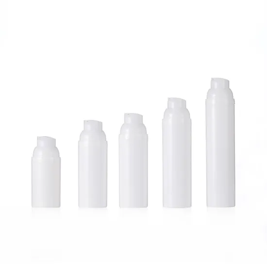 High Quality Plastic Airless Pump Bottle for Cosmetics