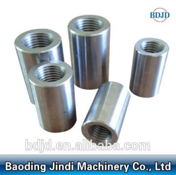 construction mental building material coupler splicing threaded rebar coupler