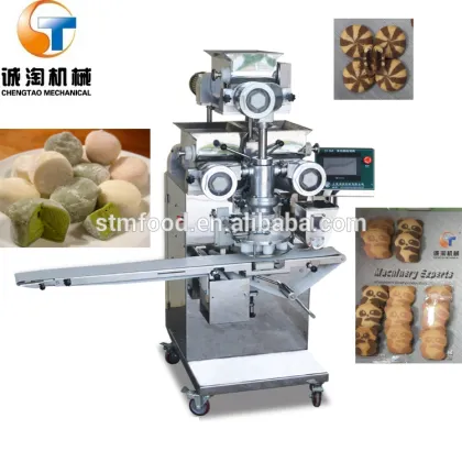 Automatic mochi ice cream kubba panda cookies making machine
