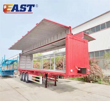 EAST Gull Wing Utility Enclosed Semi Trailer for Cargo Transport