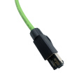 Θωρακισμένο 24AWG RJ45 Αρσενικό Cat.5e Cable