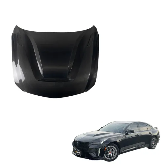 Carbon Fiber Engine Cover for Cadillac CT5 GTS Style Upgrade