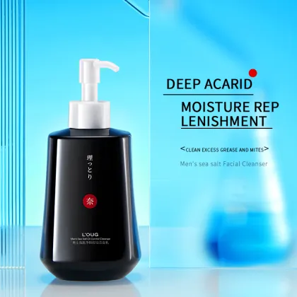 LOUG Men's Sea Salt Cleansing Oil Control Cleanser