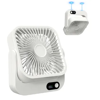 Strong Magnetic Base Light Portable Desktop Mini Fan