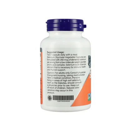 Selenium Supplement 250 mcg Support Immune Function Capsules