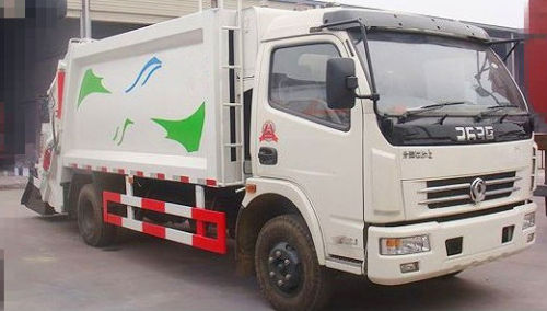 Dongfeng 3 Ton Compactor Model Garbage Trucks