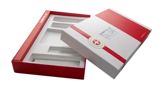 Custom Printed Cosmetics Two Pieces Box with Insert