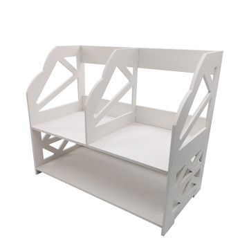 Mini Narrow Desk White Ladder Organizers