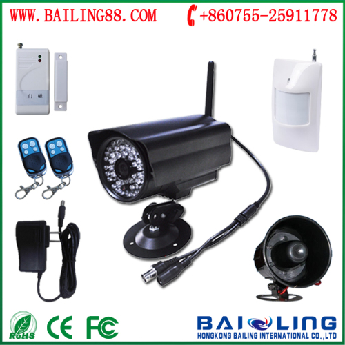 Professional Intelligent Video GSM/CDMA SMS MMS Security Alarm System BLE9