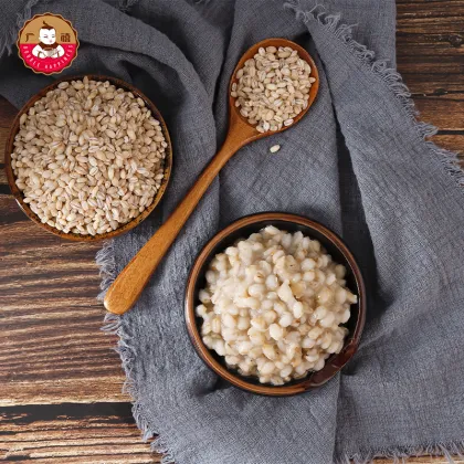 Factory Direct 0.9kg Canned Highland Barley for Baking and Beverage Ingredients