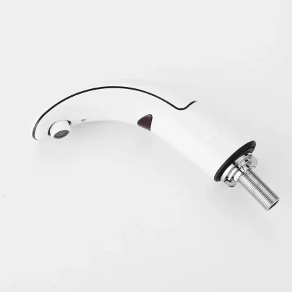 Bathroom Hot Cold Water Mixer Tap with Integrated Induction Basin Sensor Faucet