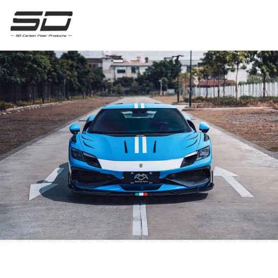 Ferr-ari 296 GTB Dry Carbon Fiber Full Set Bodykit & Accessories