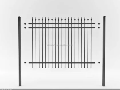 Haiao Garden Spearhead Top Steel Fence