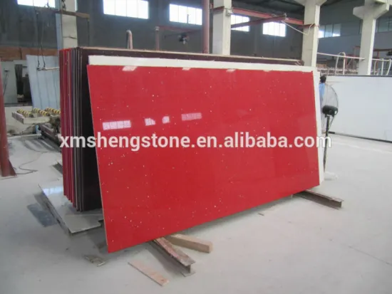 Red starlight quartz stone