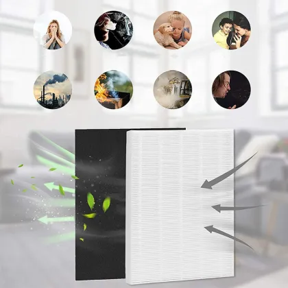 4-Stage HEPA Filter for Fellowes AeraMax 90/100/190/200/290/300/DX95 Air Purifiers - Home Carbon Filter