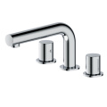 Polished Brass Bathroom Bathtub Faucets Deck Mount