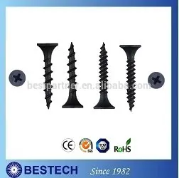 Popular Hardware 3.5*25mm Plasterboard Galvanized Screws for Sheetrock