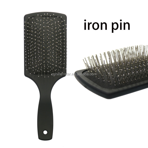 Best Paddle Brush Plastic Large Paddle Air Cushion Massage Hair Brush Manufactory